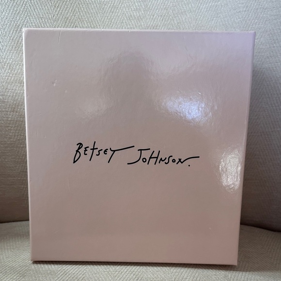 Betsy Johnson Cherry Embellished Cream and Red Handbag with Shoulder strap - Picture 12 of 15